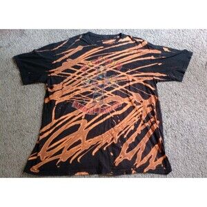 Divided Guns And Roses Women’s T Shirt Size Large Tie Dye Concert Tee